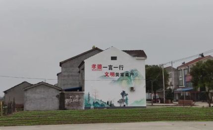 长寿新农村墙绘